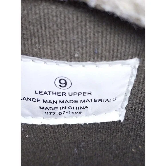 Polaris Womens Size 9 Leather Fur Lined Top Thinsulate Zip Up Snow Boots - Picture 13 of 15